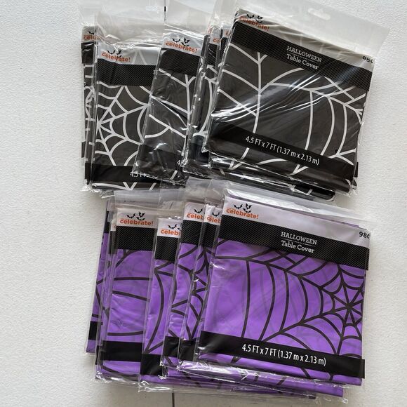 Halloween Tablecloths Set Of 20, NWOT, - Picture 1 of 4